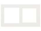 EKINEX EK-D2G-F_ Double plate 1 window 55X55 + 1 window 60X60 in Fenix ​​NTM