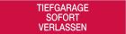 COOPER CSA INCENDIO CSA08675 DICITURA SERIE 50XX "TIEFGARAGE SOFORT VERLASSEN"