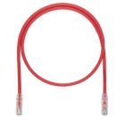 PANDUIT UTP6ASD5MRD Patch Cord in Rame- Cat 6A SD- Red UTP Cable- 5 Meter