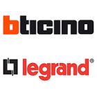 BTICINO LG-032102 Complete modular optical panel 12 SC du bushings