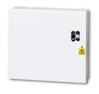 ARITECH INTRUSION PM842 12V 2A switching power supply supplied in a metal case with the possibility of accommodating a 7.2 Ah backup battery