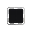 ELSNER 70872 Cala KNX M2-T- jet black RAL 9005 2-gang Push Button
