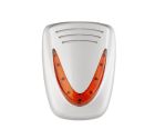 VENITEM 23.28.10 MURANO L pearl white/orange siren EN50131-4