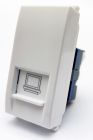 MAPAM 627B Gem 627B White Rj45 Network Connector