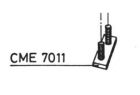 RIB CME7011 PIASTRINA TENUTA TIM.R-60 ZINC.G.