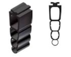 ABTECNO WI-315447 GP12/25-80 EPDM RUBBER PROFILE