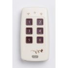 ABTECNO APE-150/4066 HOME TRANSMITTER HEXACHANAL 433.92 MHZ WHITE FOR