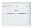 EELECTRON 9025GT307B01-H DOPPIO VETRO - 3 MODULI - DISPLAY HOTEL - BIANCO