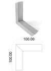 LEDCO CO230P ANGOLO 90 gradi PARETE/SOFFITTO PER PROFILO SCOMPA