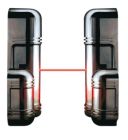 ARITECH ANTINTRUSIONE W73677 Barriera ad infrarossi attivi 4 raggi. portata 200 m.