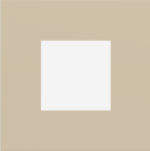 EKINEX EK-SQP-FBL Surface plate (71 and 20Venti ) square luxor beige colour