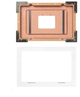 ELAN ITP-12-RBKT-WH Kit retrò per montaggio a incasso con pannelli touch per ITP-12 ( bianco)
