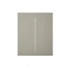 AJAX 83448 CenterButton (2-gang) vertical [55] ASP olive