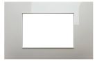 MAPAM 6003-01 Placca Tecnopolimero Gem 6003-01 3P Bianco