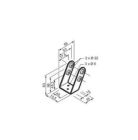 MINGARDI 2700124 Staffa supporto attuatore argento / Silver actuato
