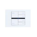 EELECTRON BK24FX-0030 KIT 6 KEYS 2 LEFT + 4 RIGHT FENIX WHITE 003