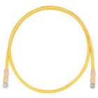 PANDUIT UTPSPL0.5MYLY Copper Patch Cord- Cat 6- Yellow LSZH UTP Cable- 0.5 meters