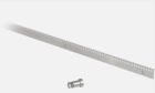DOMOTIME CA123002 Galvanised steel rack 12x30x1998mm complete with fixing accessories