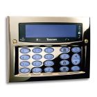 VIMO C1VERPRELCDFMB Tastiera Premier Metallo basso profilo ottone LCD 32 caratteri grandi + Prox
