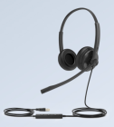 YLK-CU-UH34ML Cuffie con cavo USB Yealink UH34 Lite Mono Teams
