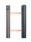 AVS ELECTRONICS 1140110 Barriera ad infrarosso attivo per porte e finestre con 8 raggi e altezza 200 cm.