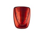 VENITEM 23.28.16 Sirena MURANO L rosso perlato/arancio EN50131-4