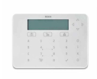 RISCO RPKELPWT000A Tastiera touch ELEGANT Bianca con lettore di prossimità a 13,56 MHz.