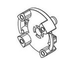 FAAC 132326 REHAU RIGHT HIP SUPPORT