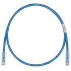 PANDUIT UTPSPL0.5MBUY Copper Patch Cord- Cat 6- Blue LSZH UTP Cable- 0.5 meters