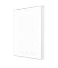 ZENNIO ZVI-TMDP6-PW ZVI-TMDP6-PW TMD Plus KNX Capacitive Touch Switch, 6 buttons, white