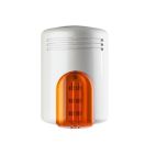 VENITEM 23.30.22 DUCALE LSP pearly white-orange EN50131-4 siren with patented anti-foam system and anti-puncture circuit
