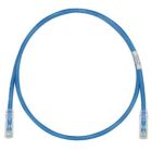 PANDUIT UTPSP2.5MBUY Copper Patch Cord- Cat 6- Blue UTP Cable- 2.5 Meter
