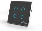 FIBARO THIRD PARTY MH-S314 (black) Touch Panel Switch