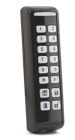 RISCO RW132KL1P00A Two-way radio keyboard, slim, even for outdoor use, BLACK and with Proximity (no tag).