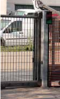 ABTECNO WI-322766 Sliding gate doors with SSR output with application outside the movement of the door. For outdoors (Outdoor version).