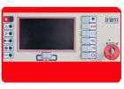 INIM FIRE PREVIDIA-C-REPR Repeater panel with 4.3 inch touchscreen graphic display - Color Red 