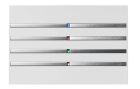 BLUMOTIX BX-RKW-CHROME QUBIK Tastiera KNX multifunzione in ABS rettangolare