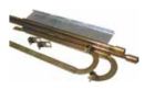 GIBIDI AJ00401 Installation kit for 1 or 2 curved arm motors. 2,000 mm spar.