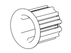 NICE 575.12360 Kit calotta bianca per rullo Acmeda S60|80