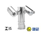 TKH SECURITY EX-PTZ24D Telecamera EX PTZ con illuminazione IR integrata, 316L 24VAC
