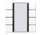 JUNG LS2074NABSWW Standard 4-channel button sensor for KNX bus coupler 2070U wall-mounted radio transmitter 40FW - alpine white