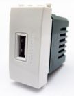 MAPAM 629B Presa Usb (5V=2A 265V) Gem 629B Bianco