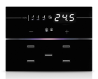 EELECTRON 9025GT307B03-R DOPPIO VETRO - 3 MODULI - DISPLAY RESIDENZIALE - NERO