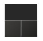 JUNG RCDAL4092TSAAN Copritasti per controller KNX RCDLS4092M- antracite