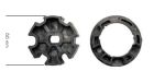 SOMMER 5906V000 Adaptation kit for 70 mm shaft