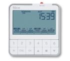 NICE KRONO 6WW Wall-mounted time programmer via radio, with LDC graphic display