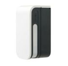 ELDES EWBXSM3 Rivelatore doppio PIR da esterno senza fili, 12+12m, antimascheramento, corpo nero, coperchio bianco