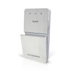 SATEL INT-SF-SSW Tastiera di partizione con sportello (retroilluminazione bianca, frontale silver, frame argento, fondo bianco)