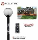 POLITEC MES 9120 S Colonna composta da 4 Doppie Ottiche 2TX + 2RX H 120 cm. RANGE DA 1 A 100 m