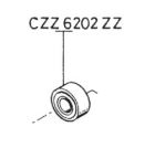 RIB CZZ6202ZZ CUSC. 6202ZZ 15X35X11